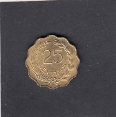 Beschrijving: 25 Centimos LION